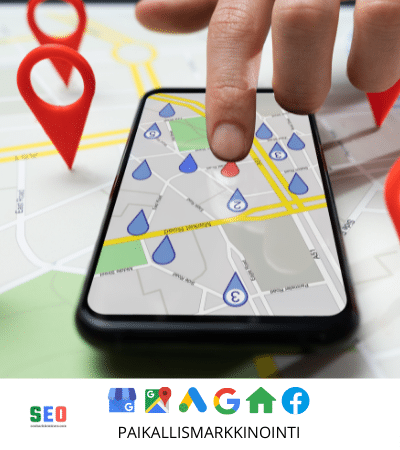 Google My Business - Maps - Ads - Search - Kotisivut ja Facebook-mainonta nostaa sinut ykköseksi